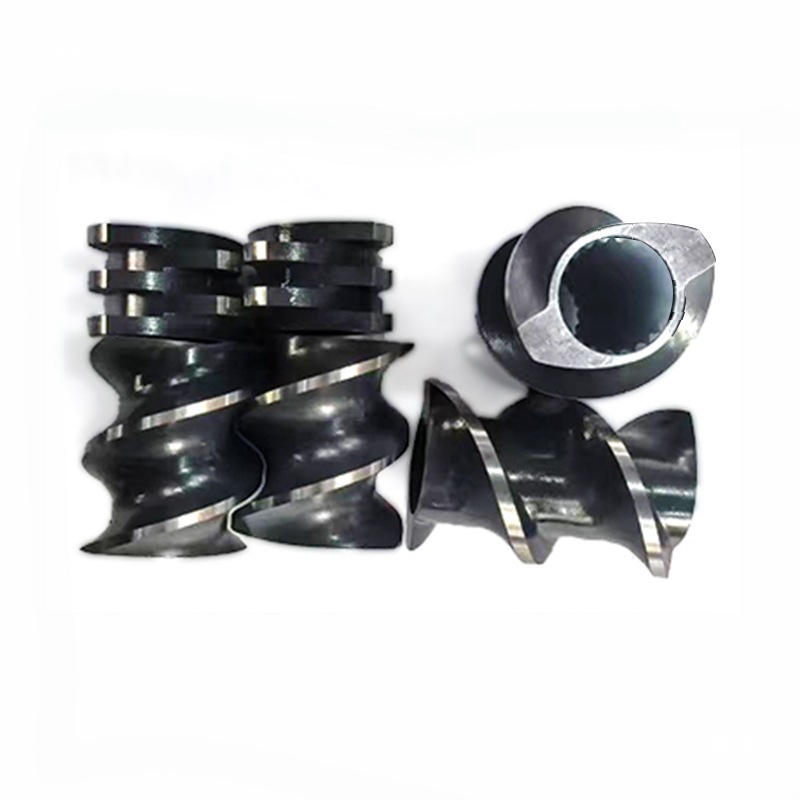 35 Machine Double Screw Granulator Large Lead Deep Groove Thread Sleeve Sk Thread Element Thread Block Screw Mandrel
