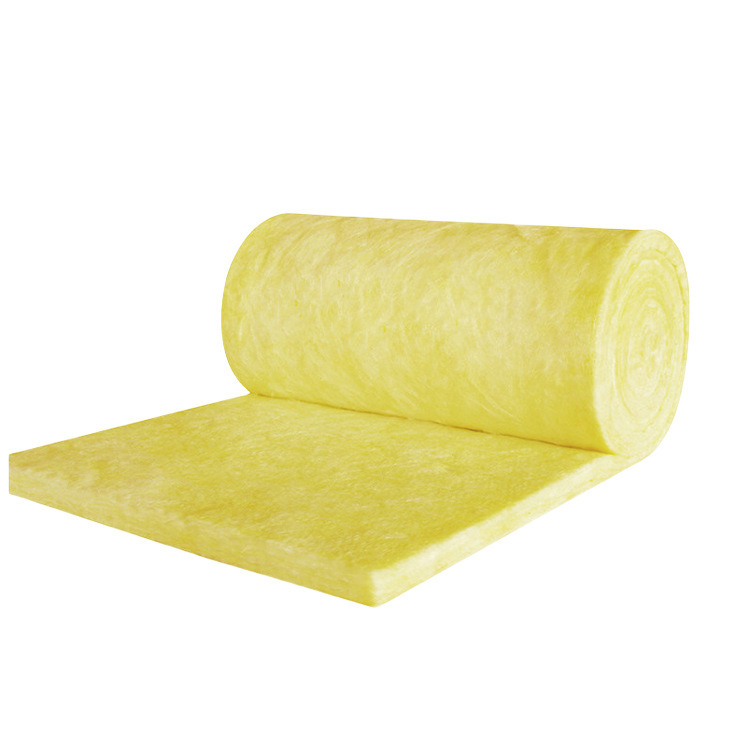Soundproof Cotton Wall Glass Wool Roll Felt Bedroom Ktv Home Soundproof Panel Noise Reduction Sound-Absorbing Glass Wool Insulation Material