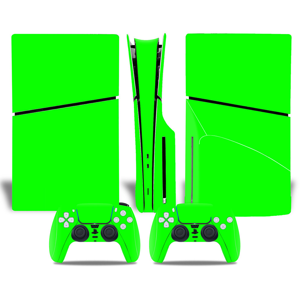 Factory straight hair PS5slim sticker PS5 game console PS5S optical drive version color film P5SLIM full package host film