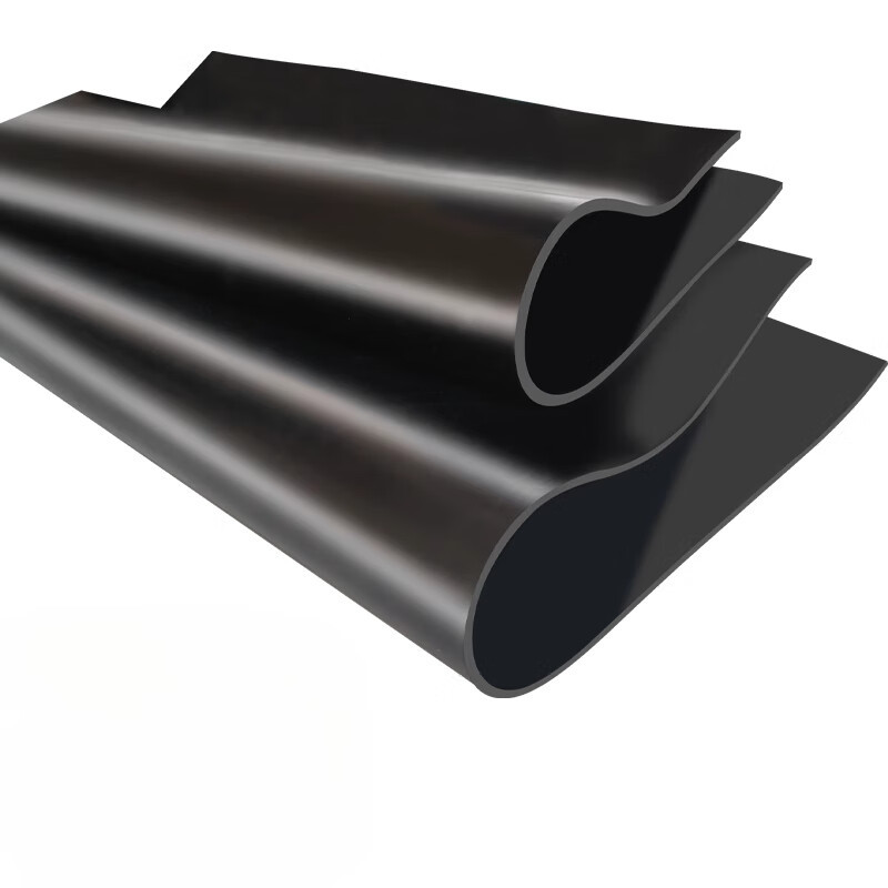 Industrial Flame-Retardant Rubber Sheet, Wear-Resistant Flooring, Black Fire-Retardant Rubber Sheet, Rubber Pad, Shock-Absorbing Flame-Retardant Rubber Pad