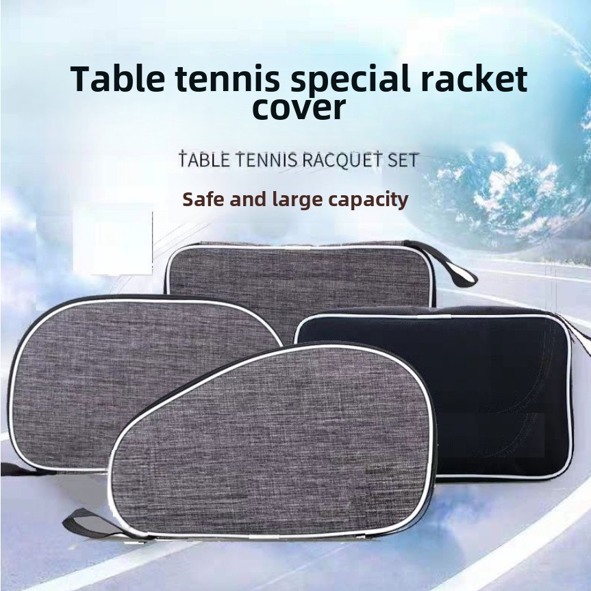 Table Tennis Clap Cover Double Clap Cover Hulu Bag Square Bag Ping Pong Cover Acceptable Table Tennis Board Storage Bag Stationery Storage Bag