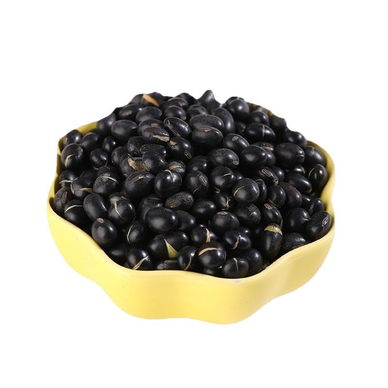 Low Temperature Baking Green Core Black Bean Soybean Milk Powder Grinding Raw Material Green Heart Black Bean Grain Grain Green Kernel Black Bean Ripe Black Bean