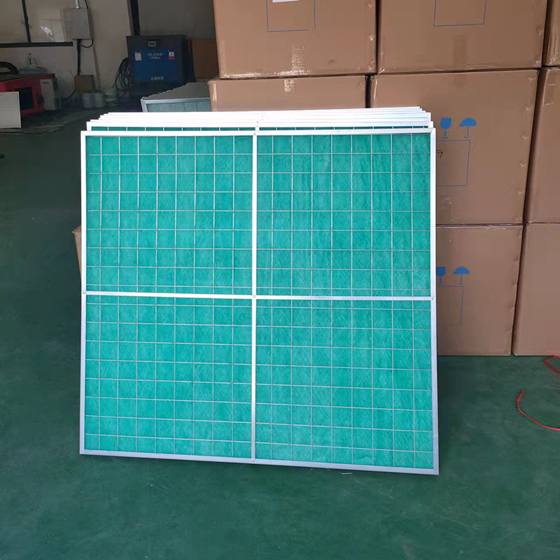Primary Filter/Air Filter/Bag Filter Medium Efficiency G4 Plate Keel Foldableing Filter Customized