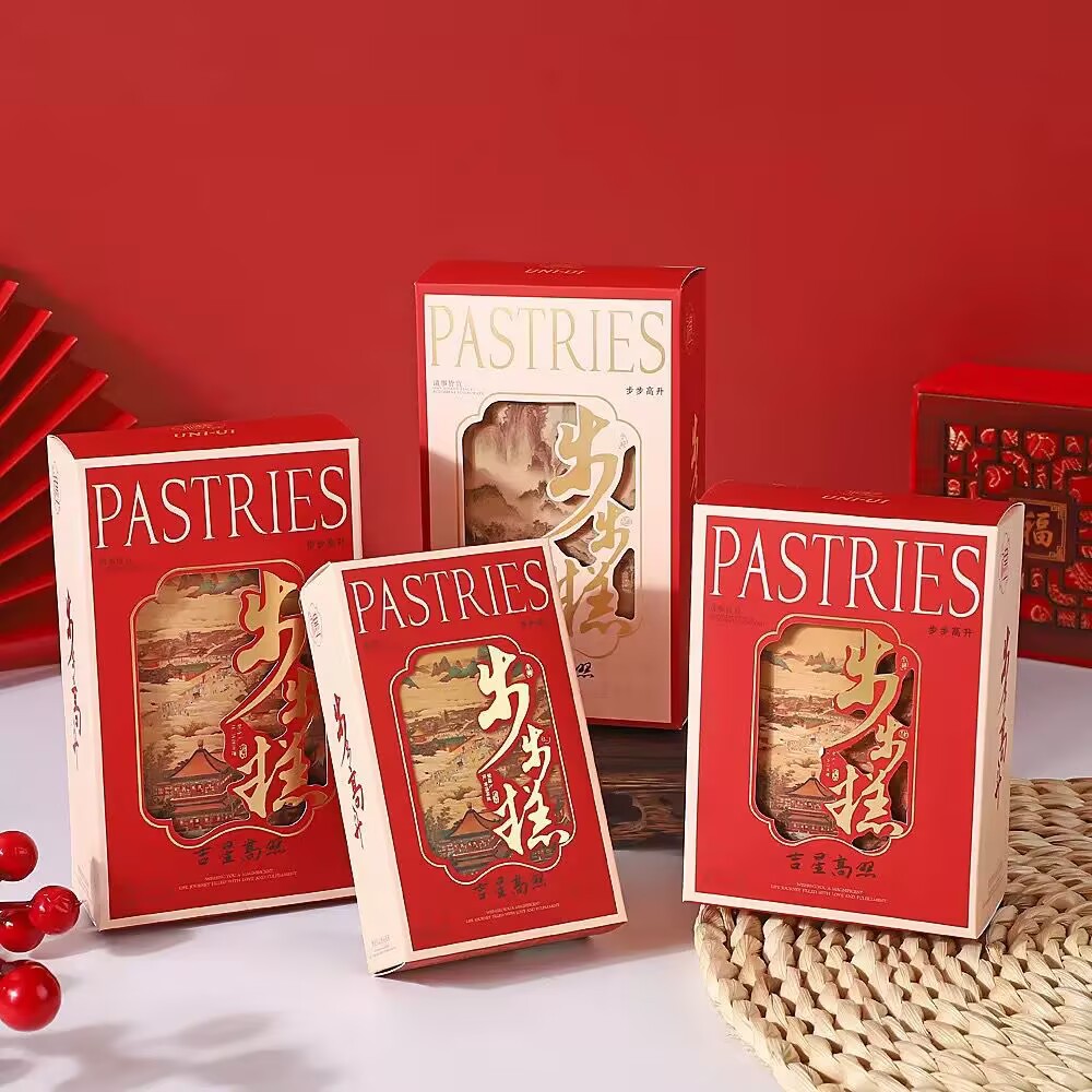 Bubu Cake Zhuangyuan торт в коробке для свадьбы, банкет, переезд в высотное здание, день рождения, стать номером 1, Yunpian торт, счастливый торт