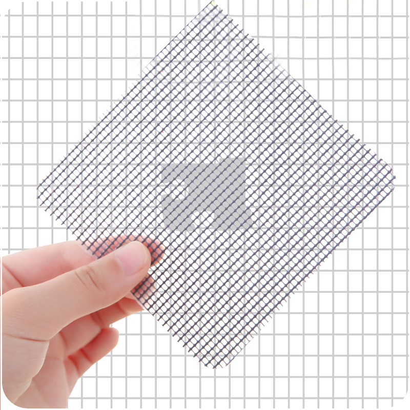 Screen Repair Patch, Door and Window Drainage Hole Patch, Self-Adhesive Patch, Hole Patch, Anti-Mosquito Net Screen Repair Patch