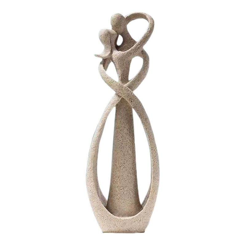 Sandstone Home Abstract Character Art Decoration Living Room Home Decoration Creative Modern Resin Simple Crafts
