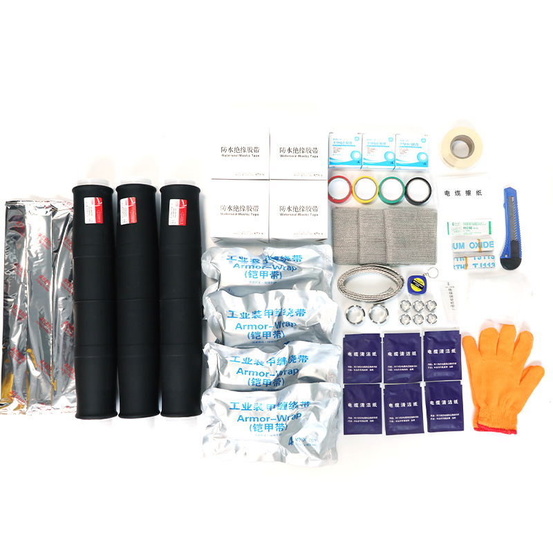 10kV Cold-shrinked Intermediate Joint Butt Joint High-voltage Cable Accessories Single-core Three-core JLS High-voltage Power Insulation Sleeve