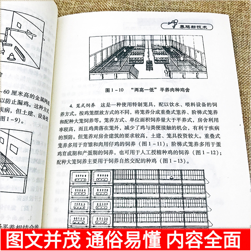 Genuine new chicken farming technology Book complete collection of chicken disease differential diagnosis Atlas and