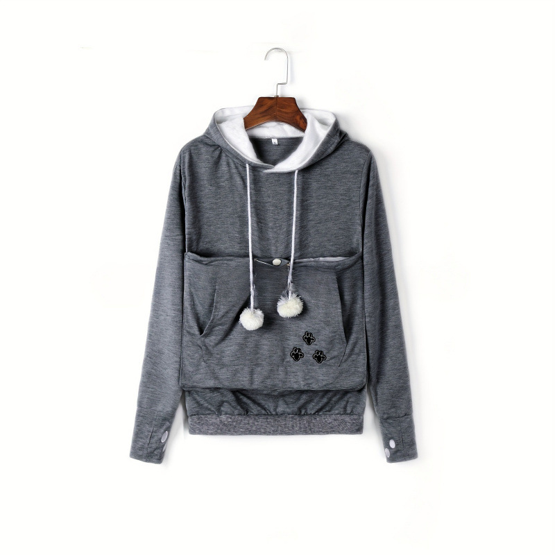 Women's Pet Carrier Hoodies Cat and Dog Bag Carrier