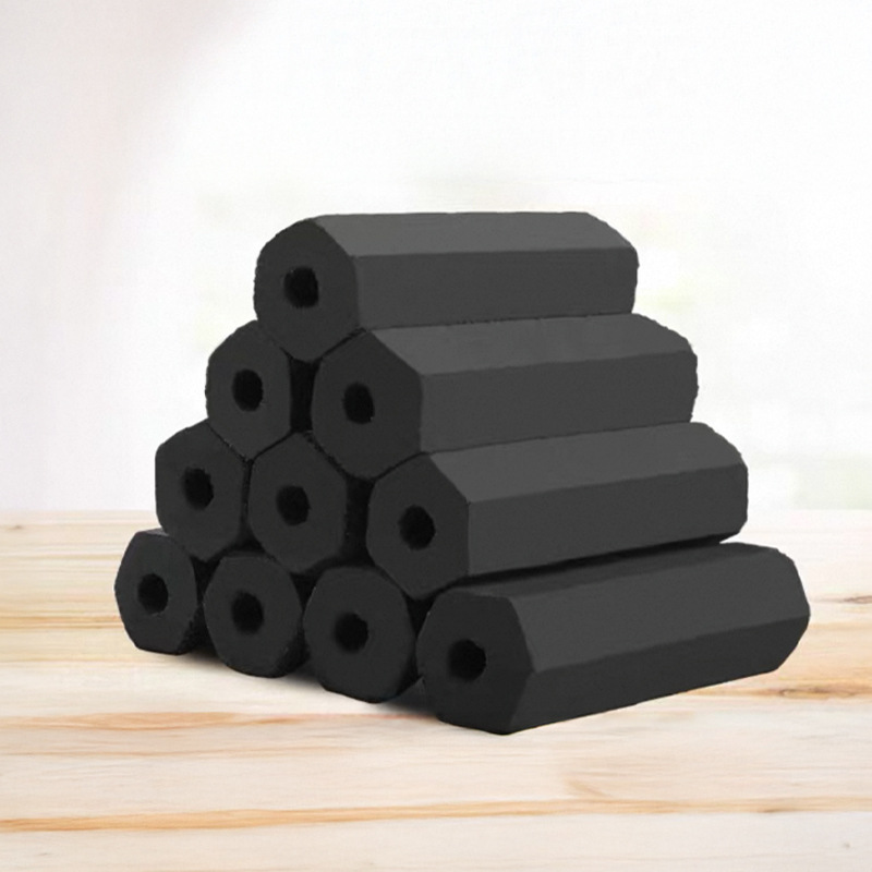 Smokeless Charcoal for Home Use, Fruitwood Charcoal Grill, Quick-Burning Bamboo Charcoal for Tea Brewing, Indoor Heating Mechanism