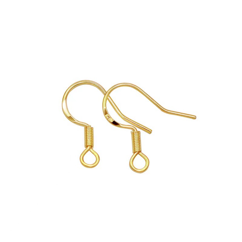 Ear Hook Color-retaining Electroplated Nickel-free Earrings Earrings Earrings Accessories Copper Engraved 925 Small Ear Hook DIY Earrings Accessories