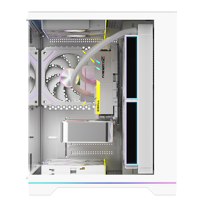 Atx Sea View Room Chassis Cool E-Sports Internet Cafe Glass Desktop Computer Game E-Sports Room Computer Chassis Wholesale