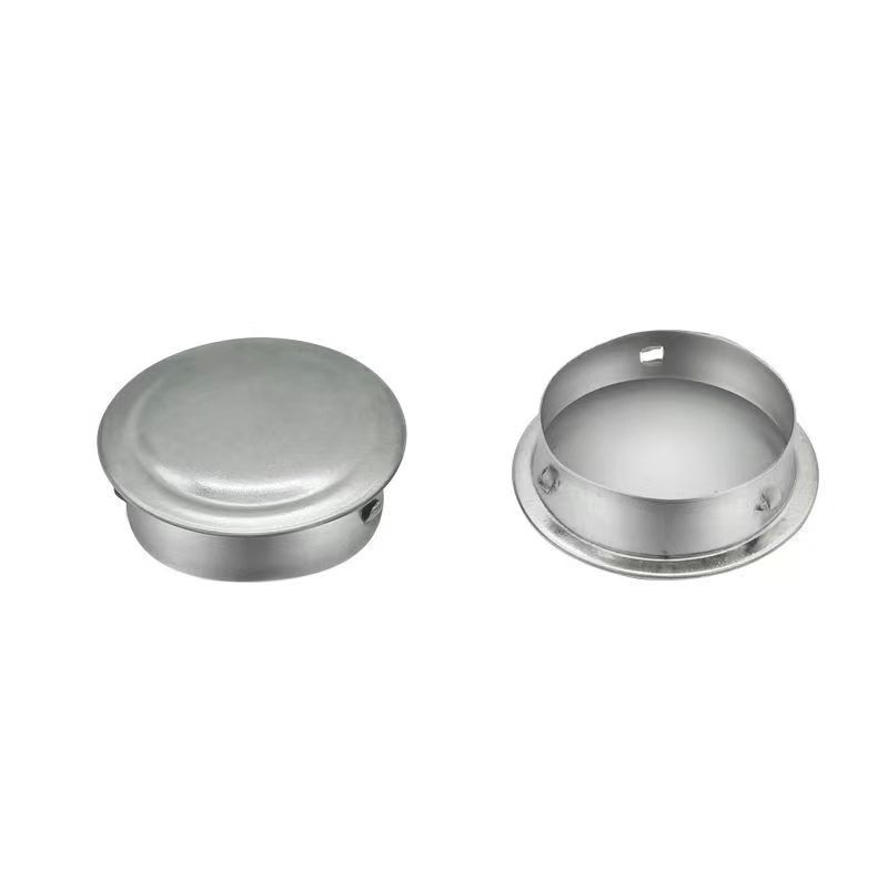 Stainless steel 201 quick sealing ugly cover welding-free round pipe plug hole cover inner plug head decorative cover hole plug