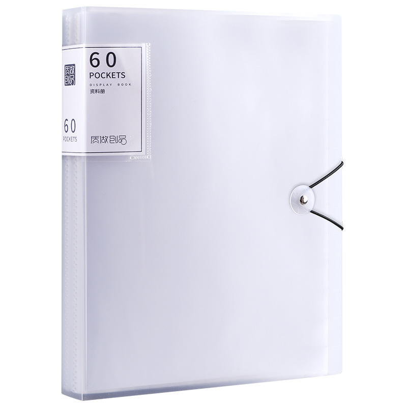 A4 Document Folder Insert Pages Certificate Exam Paper Storage Bag Student Portfolio Clip Pregnancy Check Collection Book Certificate