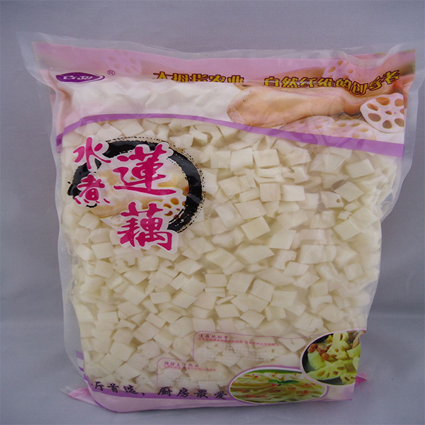 Gu Tian Boiled Lotus Root Pieces 1kg Lotus Root Slices Lotus Root Cubes Lotus Root Diced Clear Water Lotus Root Lotus Root Shreds