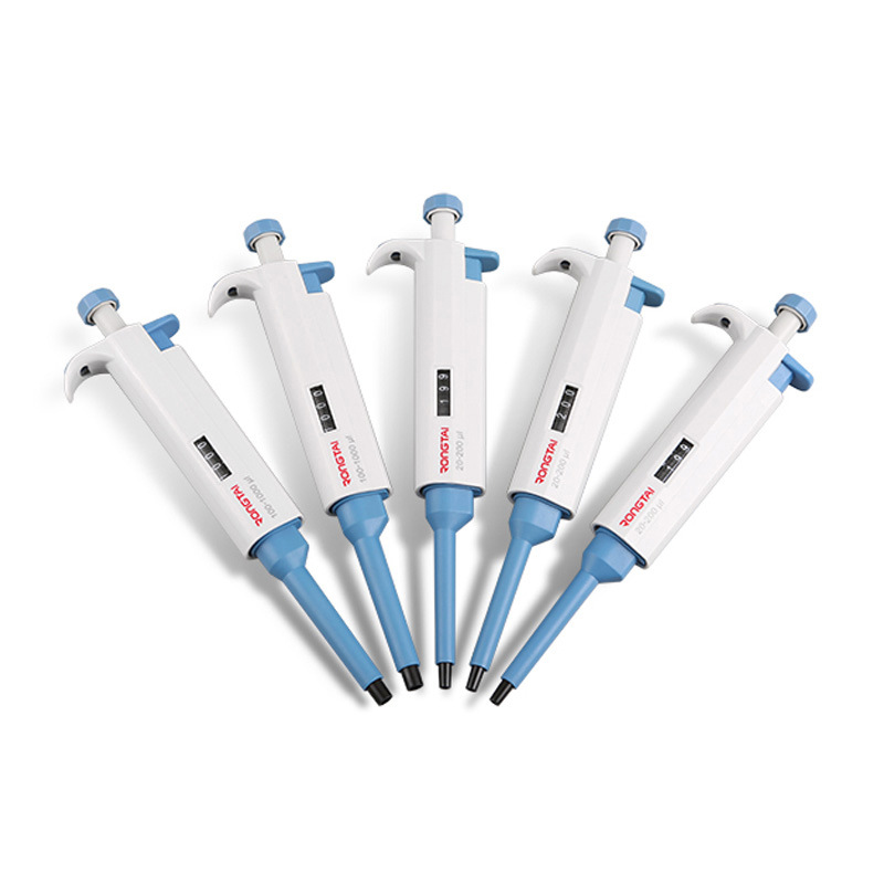 Rongtai Rongtai Pipette, Pipette Gun, Half or Whole, Sterilized, Manual, Single-Channel, Adjustable, Sampling, Digitally Adjustable