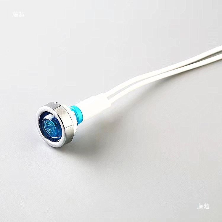 Xd10-7 Electroplated Ring with Wire 10mm Rice Steamer Refrigerator Freezer Power Water Boiler Indicator Light 220V Red