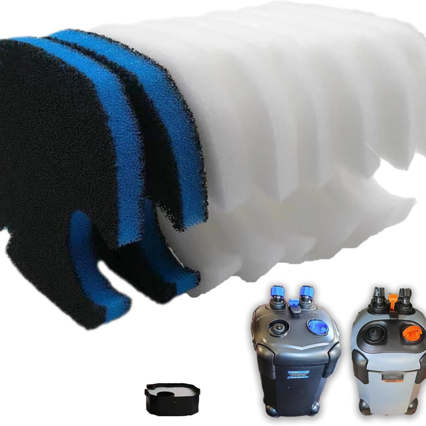 Cross-Border Spot Amosijoy Aquarium Tank Filter Coospider-Repta Three-In-One Coarse Filter Element