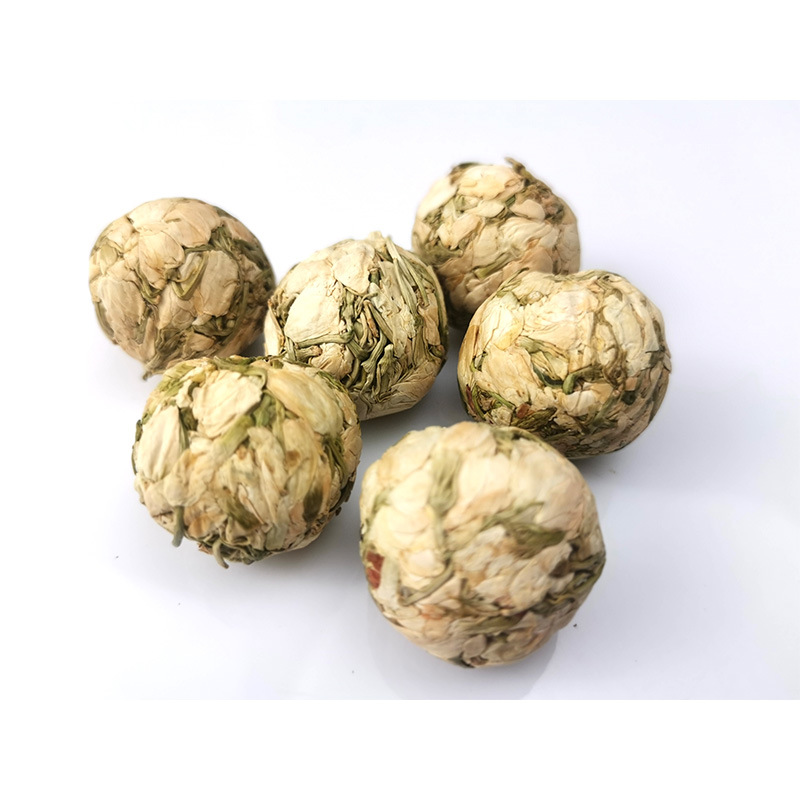 Чай из чистых цветков жасмина 2023 Новый чай Жасминовые драконьи шарики цветочный чай супер ароматный жасминовый чай оптом