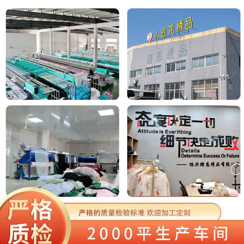 Printed Custom Straight Embroidered Women's and Children's Clothing Dress Sequin Sequin Clothing Fabric