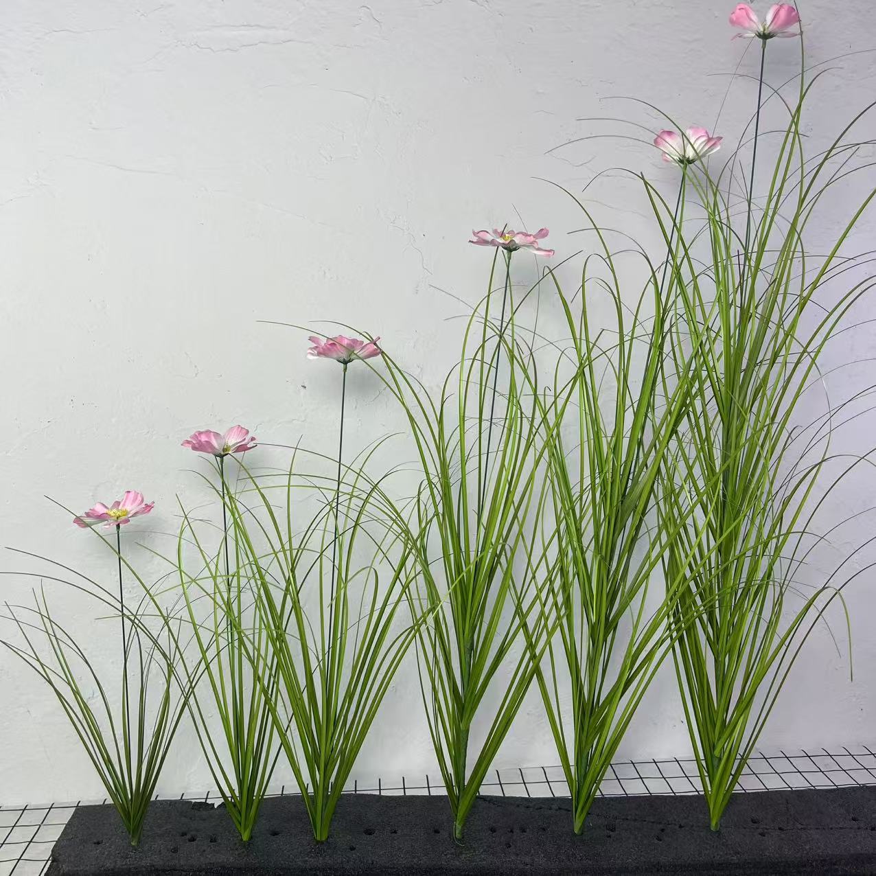 Кросс-бордерное имитационное шелковичное растение для внутреннего озеленения, искусственная трава, декор из искусственного тростника и лука