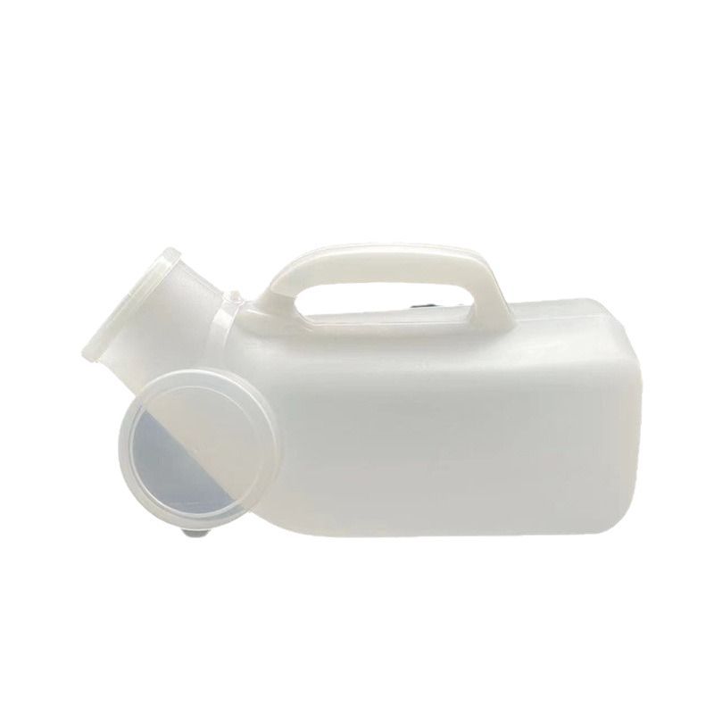 Urinal Men's 1200ml Men's Urinal with Lid Women's Night Elderly Disposable Plastic Hospital Urinal
