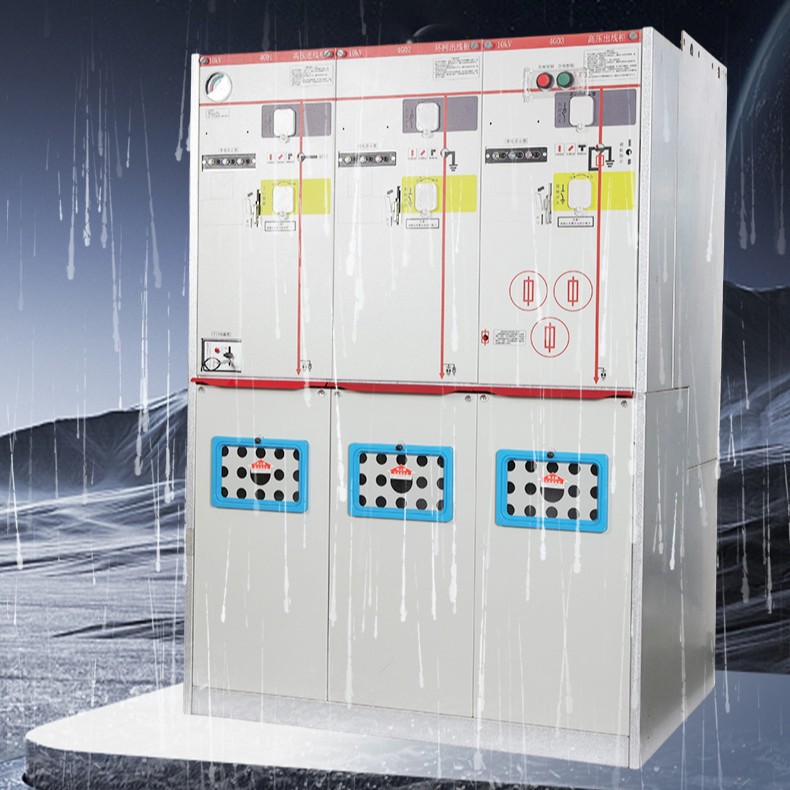 High Voltage Switchgear 10Kv High Voltage Cabinet Mid-Mounted Cabinet in and Out Line High and Low Voltage Complete Distribution Cabinet Compensation Cabinet Distribution Box