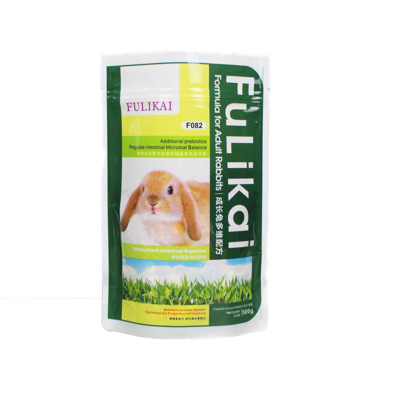 Rabbit food 500g pet rabbit food deodorant food Anti-coccidiosis guinea pig feed Dutch pig feed guinea pig food 1kg