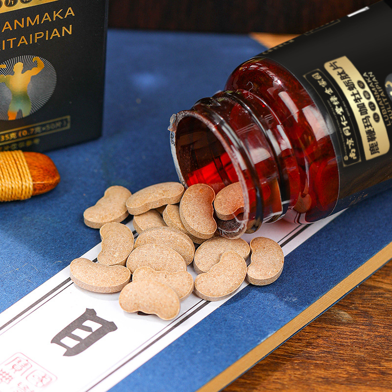 Nanjing Tongrentang Deer Whip Maca Oyster Peptide Tablets Men's Tablets Candy Leisure Health Products Factory Dropshipping