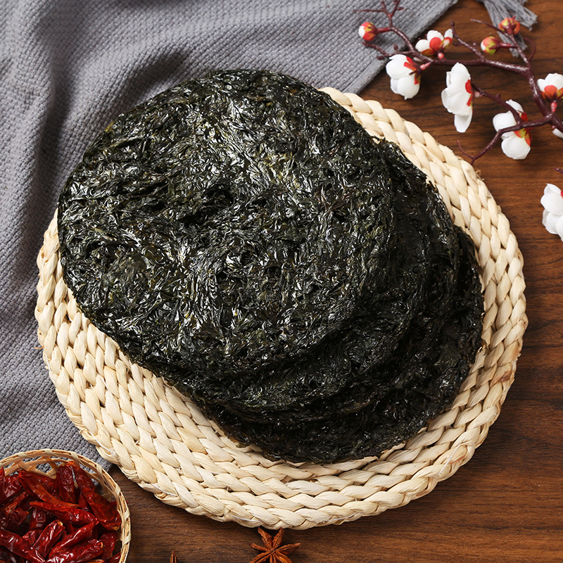Dayuwan Organic Dried Seaweed Clean and Sand-Free Ready-To-Eat Pure Seaweed 50g Dropshipping Wholesale Factory