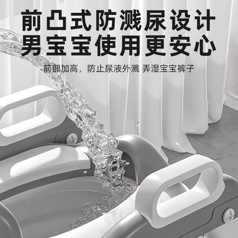 Men's and Women's Multifunctional Toilet Seat Baby Footstool Infant Potty Children's Portable Toilet Rack