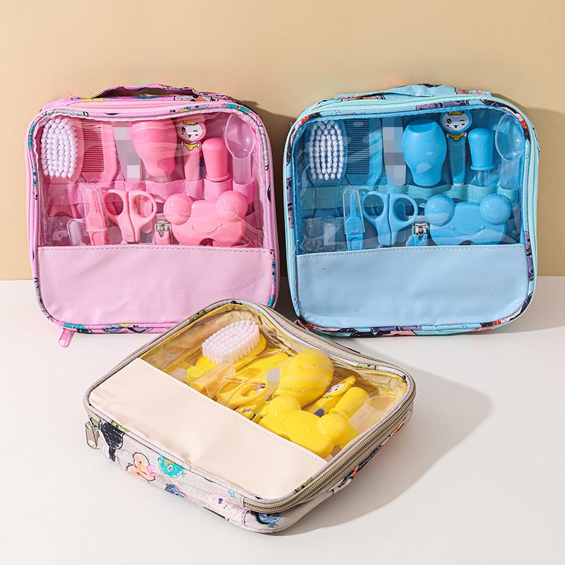 Baby Care 13-piece Set Baby Carb Nail Cincers Baby Daily Care suit Maternal and Infant Products Wholesale