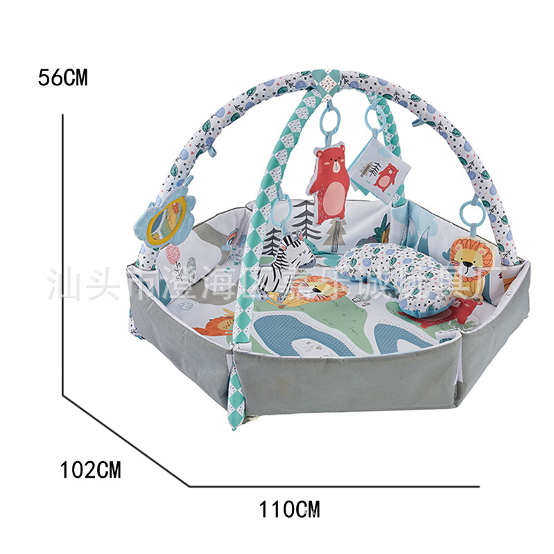 Toy Baby hexagonal game crawling mat play Fitness mat with pillow climbing mat newborn toy game mat
