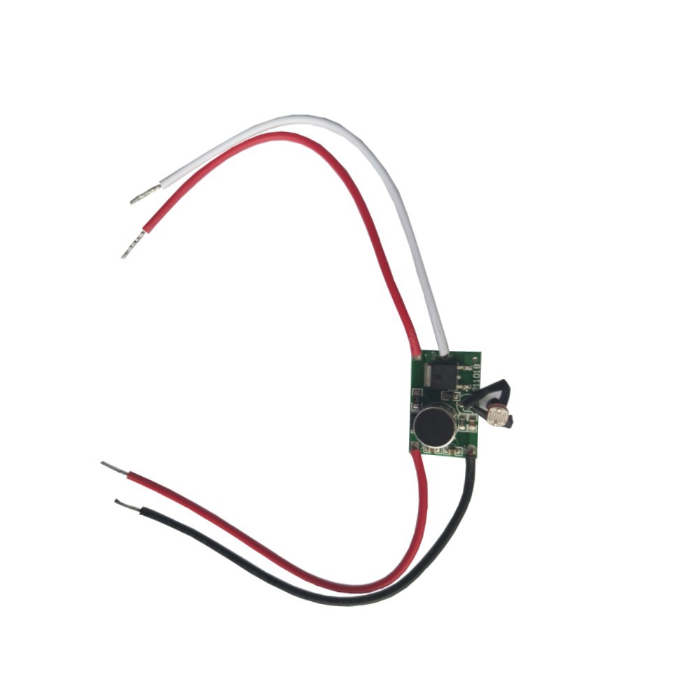 3.7V7.4V solar voice control lamp circuit board light control voice control induction switch low voltage LED voice control circuit board