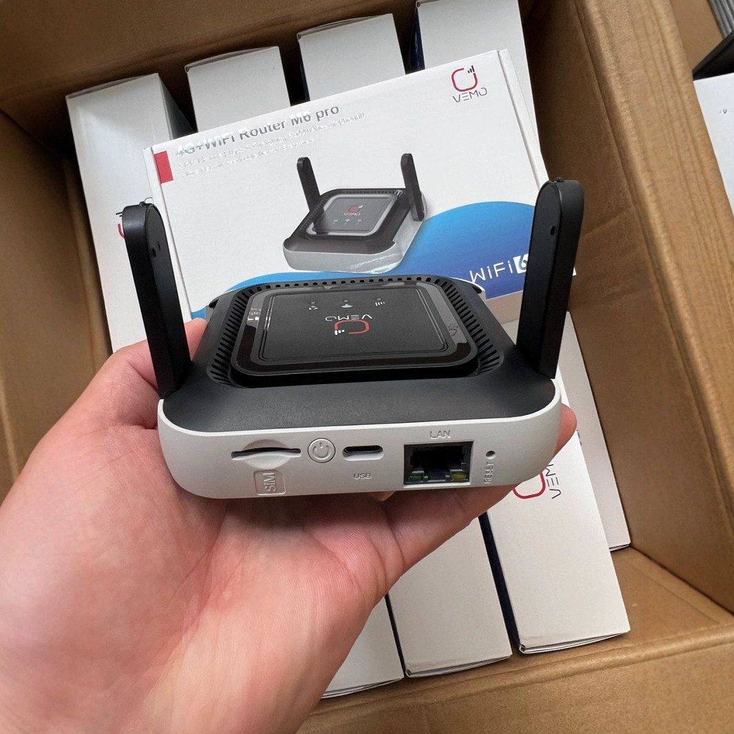 Hby 4g Cpe Router M6 Pro with 5200Mah Battery with B28 Band Support Wifi 6