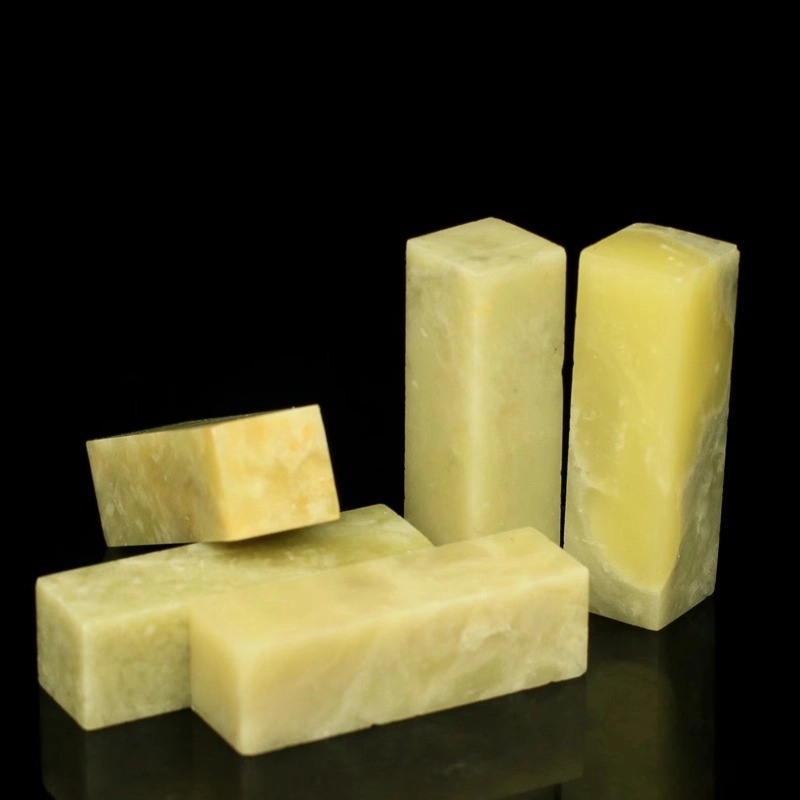 Qingtian stone seal 1*1*5CM stone seal material seal stone stone carving stone seal material a generation of hair