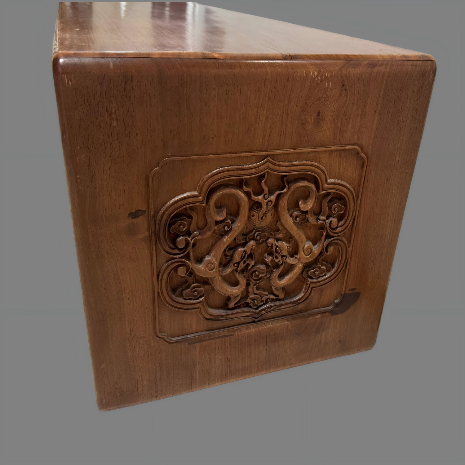 J23 Clear Huanghuali Qin Table (120*35*39)