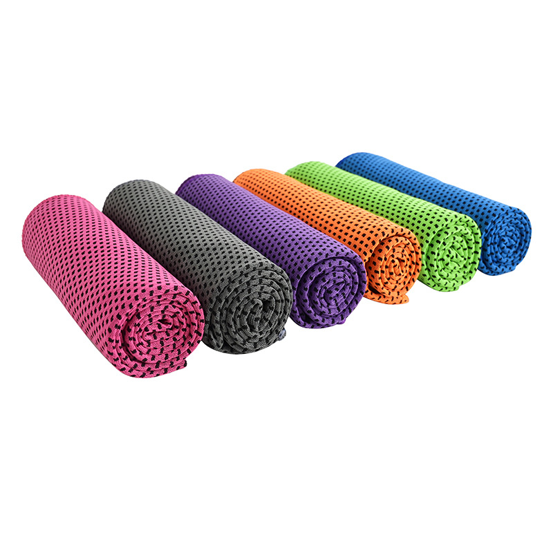 Cross-border Supply Outdoor Running Sweat Wipe Cold Towel Summer New Quick-drying Cold Towel Sports Cold Towel