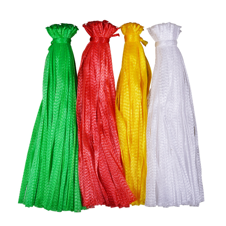 Fruit Net Bag Net Bag Supermarket Packaging Bag Walnut Longan Ginger Purple Sweet Potato Chestnut Vegetable Thickened Plastic Net Bag