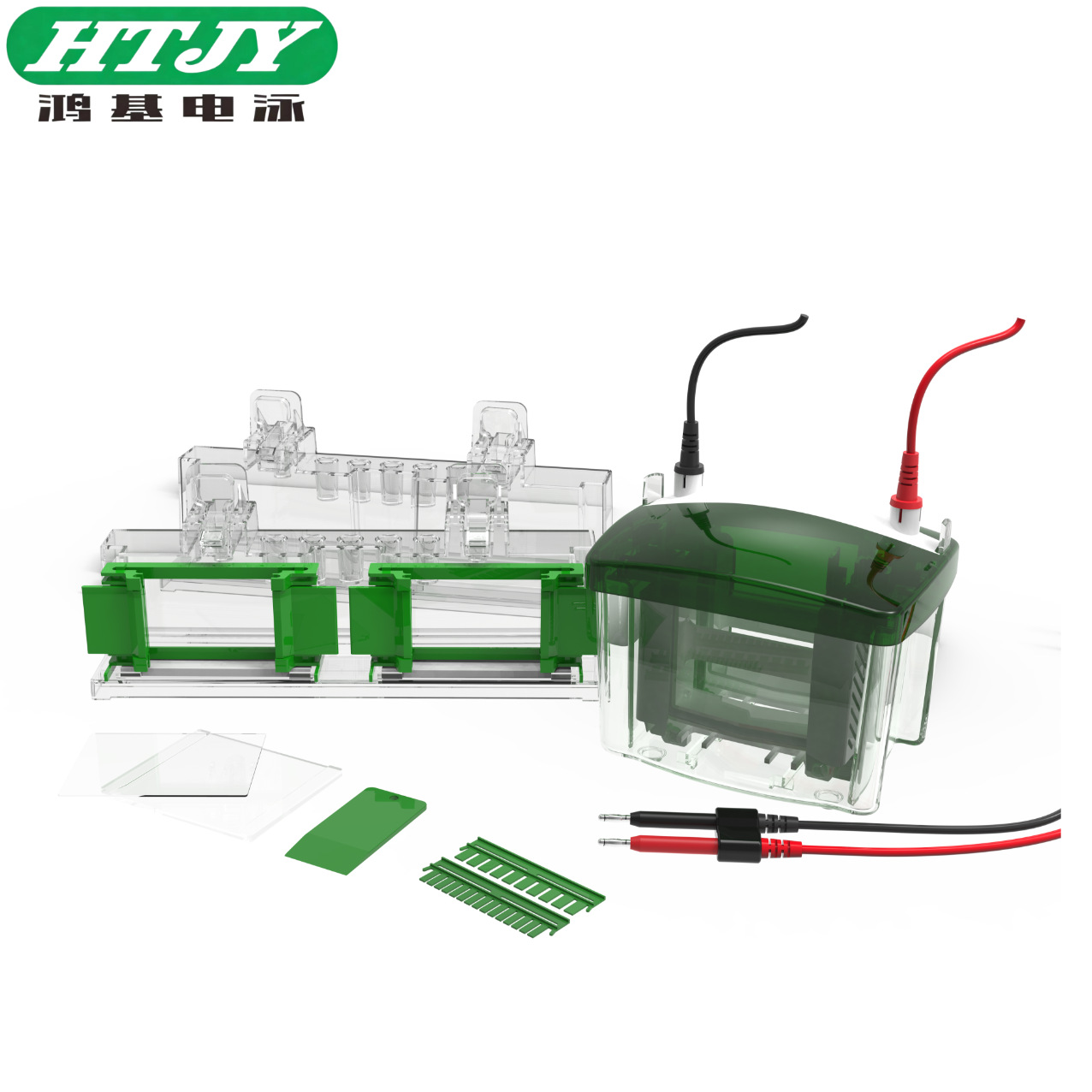 Вертикальный электрофорезный танк для белков Wb Hongji, двойная и четырехпластинчатая версия