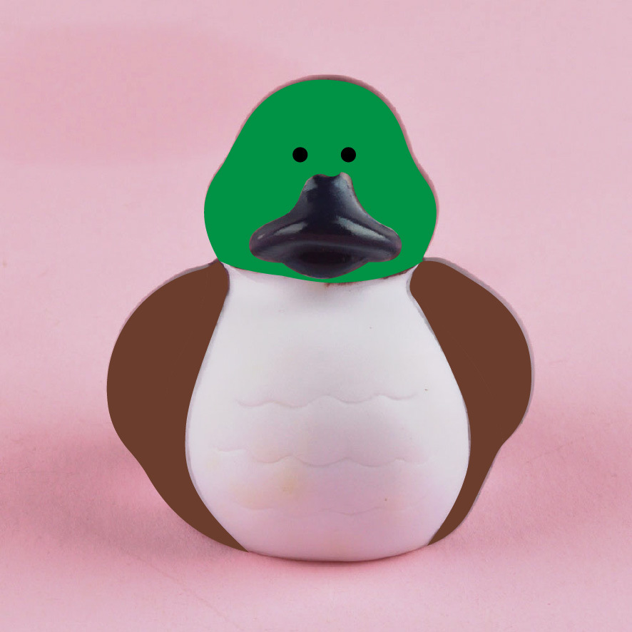 Factory explosions direct supply PVC environmentally friendly rubber duck bath 2 inch duck bath toy children play with water wild duck