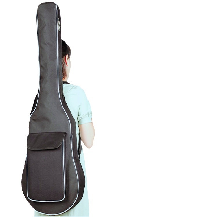 Cotton and Thickeneded Guitar Bag Folk Backpack Oxford Cloth Backpack 364041inch Musical Instrument Bag Manufacturer Wholesale