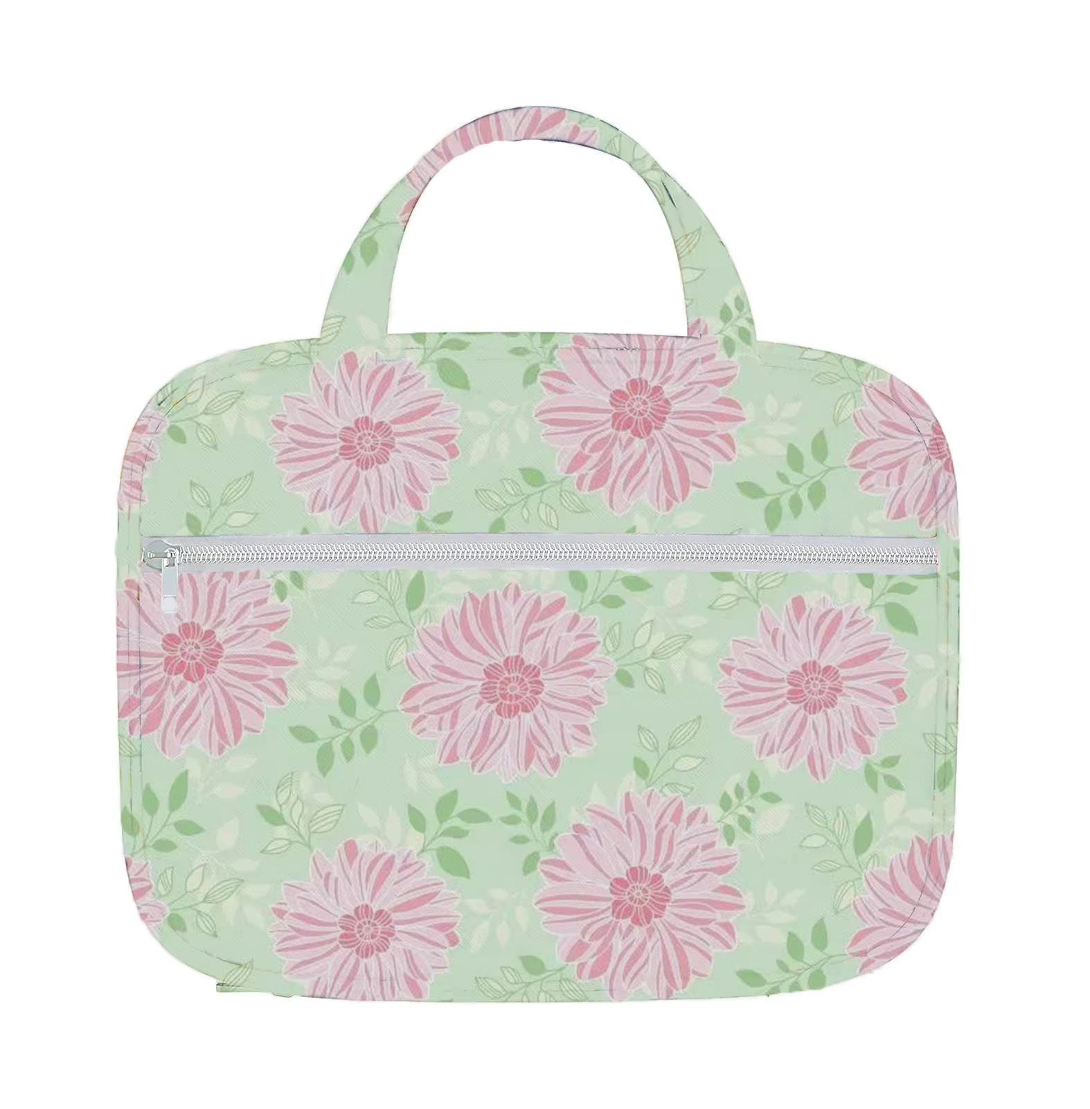 Book Bag Sublimation Cover Carrying Book Case Women's Bag Protective with Handle and Front Pocket Canvas