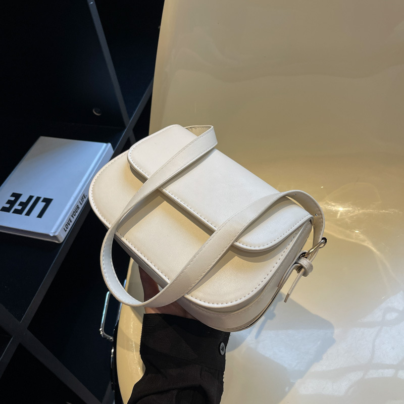 Trendy Internet Celebrity Textured Small Square Bag for Women 2024 Spring New Retro Crossbody Bag Stylish Versatile Shoulder Bag