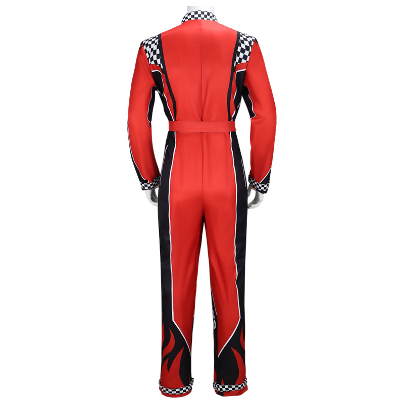 Jujiyuan Cycling Drift Racer Kart Training Suit Beach cosplay Jumpsuit Costume