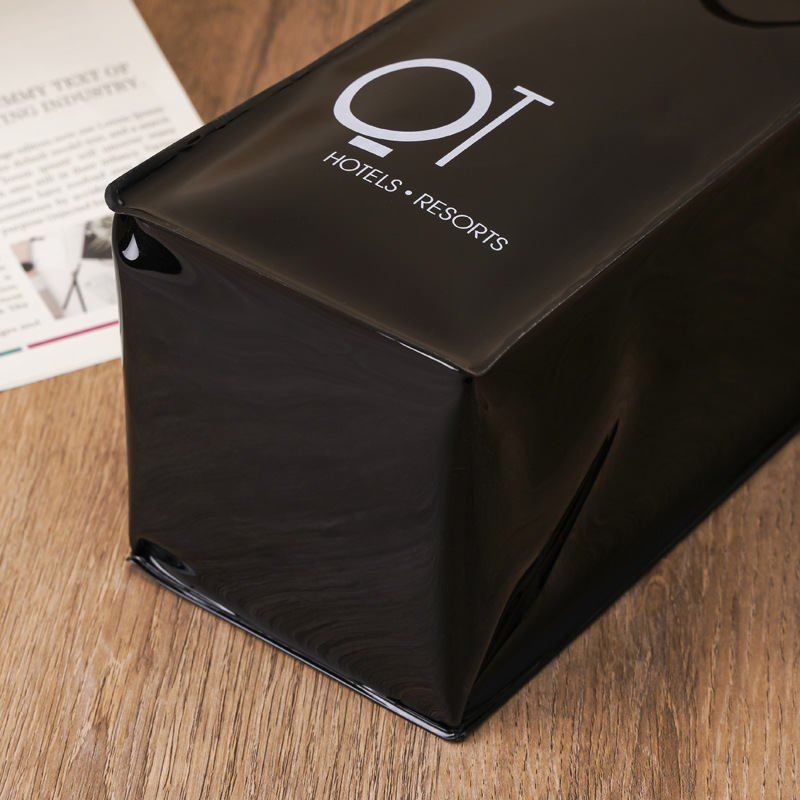 Spot Pvc Leak-Proof Iced Red Wine Tote Bag Wine Packaging Transparent Tote Bag Customizable Gift Bag