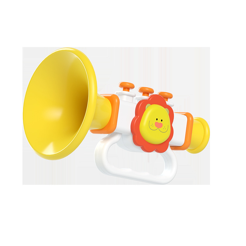 Baby trumpet toy can blow baby trumpet whistle kindergarten blowing musical instrument 12-year-old boy and girl gift