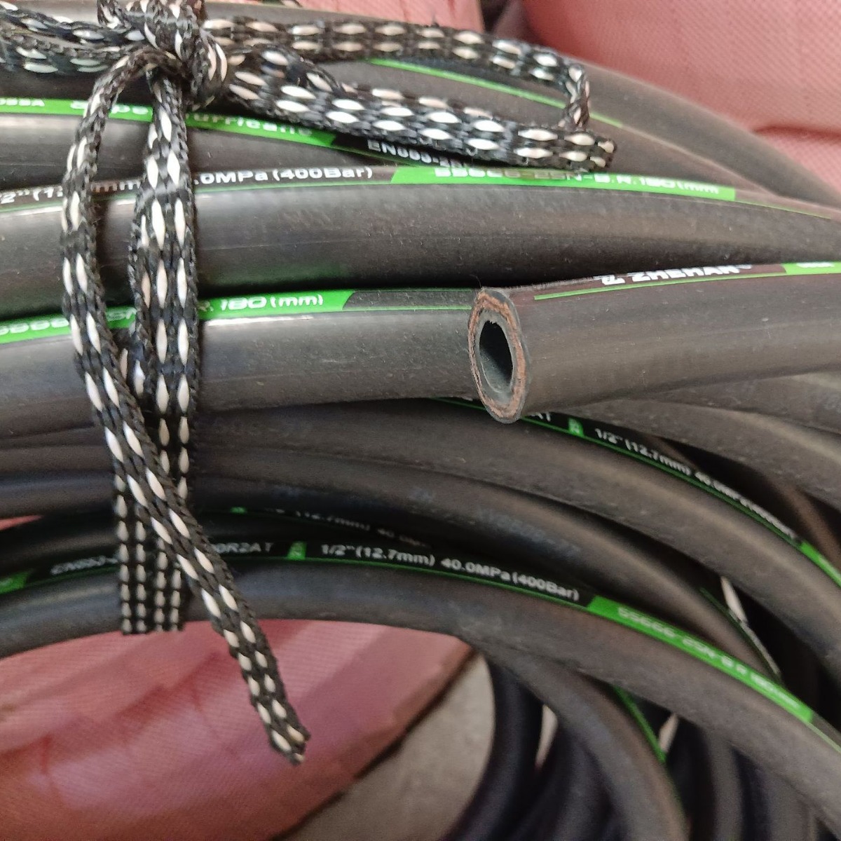 High and low pressure hose assembly mining engineering machinery hydraulic tubing assembly shearer mining hydraulic hose processing