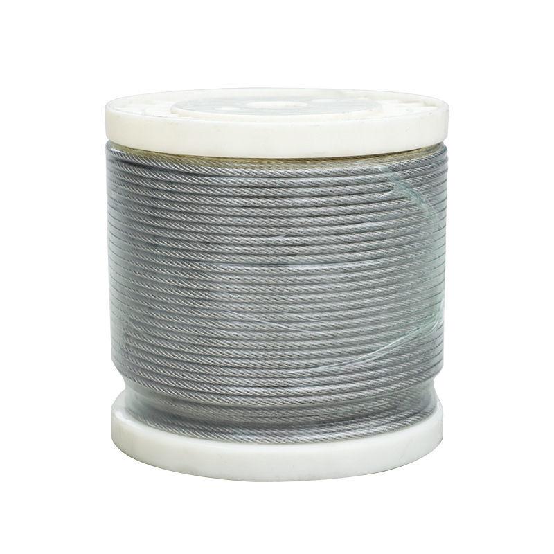 Small Coiled Wire Rope Stainless Steel Carbon Steel Small Coil Plastic Shaft White Abs Shaft Black Pp Shaft 304 316