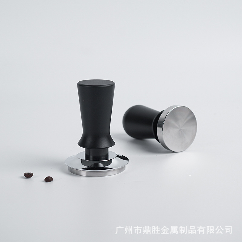 Балансирующий эластичный тампер с ручкой из нержавеющей стали, тампер с постоянным давлением, пружинный молоток 51/53/58мм